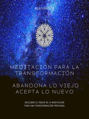 cover image of Meditación para la transformación